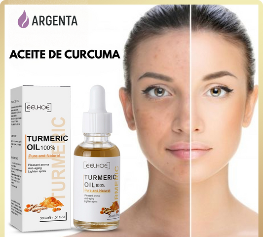 TRATAMIENTO  Esencial ACEITE de Curcuma Contra LAS MANCHAS