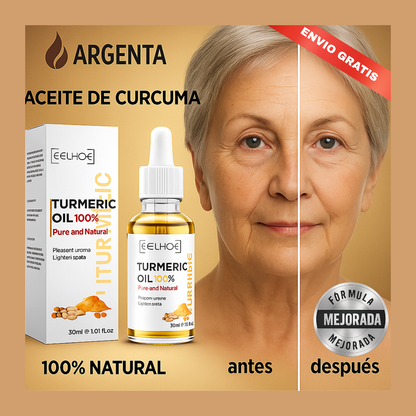 RECUPERA La Piel que AMAS con el poder del aceite de Curcuma ®      🎁     1+1 DE REGALO.